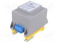 Transformer: mains; 30VA; 230VAC; 9V; 9V; 1.67A; 1.67A; IP00 INDEL