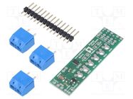 DC-motor driver; DRV8835; 250kHz; PWM; 1.2A; Uin mot: 2÷11V; Ch: 2 POLOLU