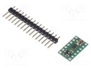 DC-motor driver; DRV8835; 250kHz; PWM; 1.2A; Uin mot: 2÷11V; Ch: 2 POLOLU