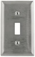 WALL PLATE, 1 GANG, 1 TOGGLE, SST