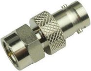 RF/COAXIAL ADAPTER, BNC JACK-F PLUG