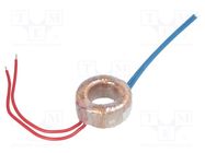 Transformer: toroidal; 10VA; 230VAC; 17V; 0.59A; Leads: cables; IP00 INDEL