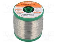 Tin; lead free; Sn95,5Ag3,8Cu0,7; 500um; 0.5kg; reel; 217°C 