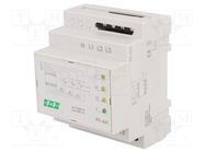 Voltage monitoring relay; for DIN rail mounting; PF; IP20; 16A F&F