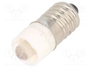 LED lamp; white; E10; 24VDC; 24VAC BRIGHTMASTER