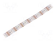 Programmable LED tape; RGB; 5050; LED/m: 60; 10mm; IP20; 140°; 18W/m WORLDSEMI
