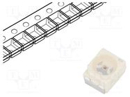 LED; SMD; 3528,PLCC2; yellow; 380÷755mlm; 112÷280mcd; 3.4x3x2.1mm ams OSRAM