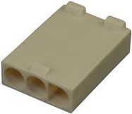 CONNECTOR HOUSING, PLUG, 3POS