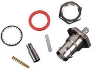 RF/COAXIAL, BNC BULKHEAD JACK STR 50 OHM