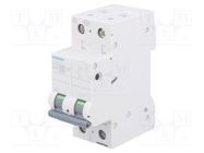 Circuit breaker; 400VAC; Inom: 16A; Poles: 1+N; Charact: C; 6kA; IP20 SIEMENS