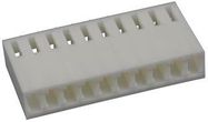 CONNECTOR, RCPT, 10POS, 1ROW, 2.54MM