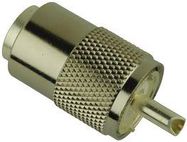 RF/COAXIAL, UHF PLUG, STRAIGHT, 50 OHM