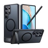 Torras Phone Case Pstand Series for Samsung S25 Ultra (black), Torras