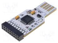 Module: USB; FIFO,FT1248,GPIO,I2C,SPI,USB; pin strips,USB A 