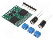 DC-motor driver; VNH3SP30; 10kHz; PWM; 9A; Uin mot: 5.5÷16V; Ch: 2 POLOLU