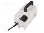 Transformer: protective; 100VA; 230VAC; 24V; IP44; Ins.class: II BREVE TUFVASSONS