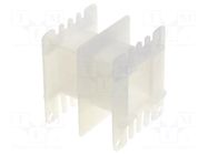 Coil former: without pins; plastic; Poles number: 2; B: 29mm WEISSER