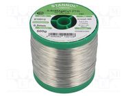 Tin; lead free; Sn95,5Ag3,8Cu0,7; 500um; 0.5kg; reel; 217°C 