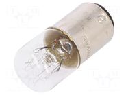 Accessories: bulb; BA15D; 230VAC; 6W; signalling column AUER SIGNAL