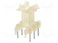 Coil former: with pins; plastic; No.of term: 6; Poles number: 1 WEISSER