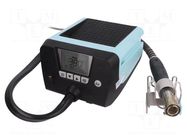 Station: hot air; digital,with push-buttons; 900W; 50÷600°C; ESD WELLER