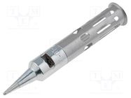 Tip; conical; 0.5mm; for gas soldering iron 