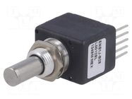 Encoder: optical; THT; 128imp/revol; two phase A and B; 5VDC; 26mA BOURNS