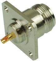 RF/COAXIAL, N JACK, STRAIGHT, 50 OHM, SOLDER