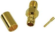 RF/COAXIAL, SMA JACK, STRAIGHT, 50 OHM, CRIMP