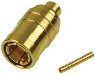 RF/COAXIAL, SMB PLUG, STRAIGHT, 50 OHM, SOLDER