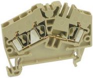 TERMINAL BLOCK, DIN, 3 POSITION, 26-12 AWG