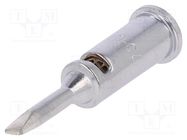 Tip; chisel; 3mm; for gas soldering iron 