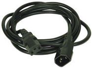 POWER CORD, C13 TO C14, 8FT, 10A