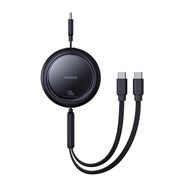 Kabel USB-C 2W1 Baseus Bright Mirror, C+C / 100W / 1m (czarny), Baseus