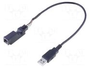 USB/AUX adapter; Subaru,Toyota; OEM SUBARU USB PER.PIC.