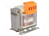 Transformer: mains; 80VA; 230VAC; 24V; Leads: terminal block; IP00 INDEL