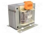 Transformer: mains; 400VA; 230VAC; 36V; Leads: terminal block; IP00 INDEL