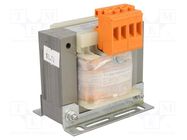 Transformer: mains; 100VA; 500VAC; 24V; Leads: terminal block; IP00 INDEL