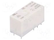 Relay: electromagnetic; DPDT; Ucoil: 230VAC; 8A; 8A/250VAC; HF115F HONGFA RELAY