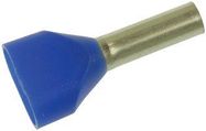 TERMINAL, FERRULE, 10 X 2.8MM, BLUE