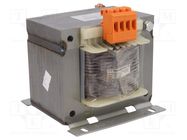 Transformer: mains; 500VA; 230VAC; 24V; Leads: terminal block; IP00 INDEL