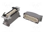 Connector: HDC; male + female; GWconnect; PIN: 24; 16A; 500V; 24+PE MOLEX