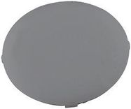 MARKING PLATE, ROUND/FLUSH, PLASTIC, WHT