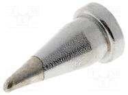 Tip; conical sloped; 1.2mm; sloped 45° WELLER