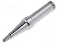 Tip; conical sloped; 1.6mm; 425°C; for  soldering iron WELLER