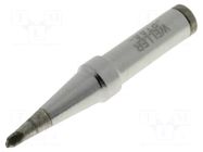 Tip; conical sloped; 1.6mm; 480°C; for  soldering iron WELLER