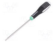 Screwdriver; Torx®; TX25; Blade length: 125mm; Overall len: 247mm BAHCO