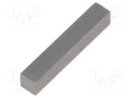 Magnet: permanent; 19x3.2x3.2mm; AlNiCo500 MEDER