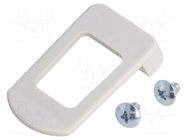 Holder; ABS; grey; Kit: screw x2 GAINTA