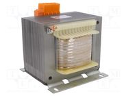 Transformer: mains; 1000VA; 230VAC; 12V; 12V; Leads: terminal block INDEL